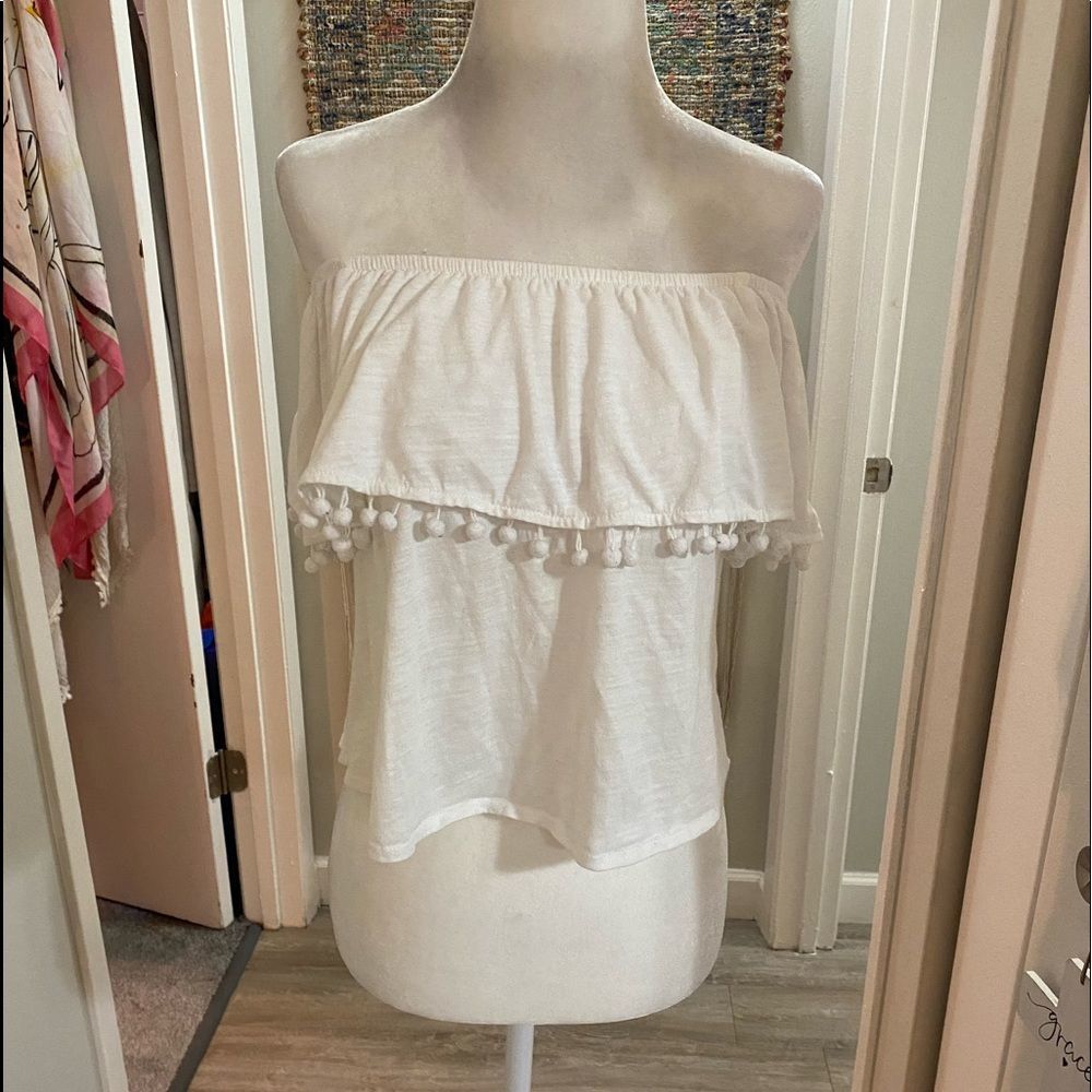 Off The Shoulder Crop Top